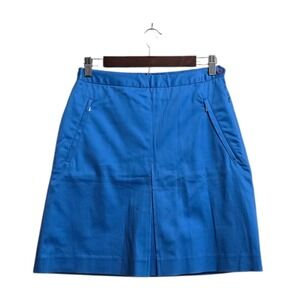 Ralph Lauren Golf Pleated Golf Skorts In Blue Sz 4